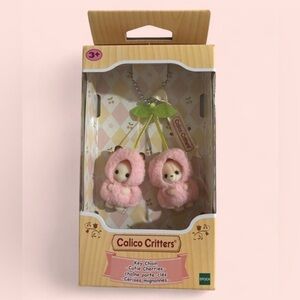 Calico Critters Cutie Cherries Keychain Sylvanian Families
